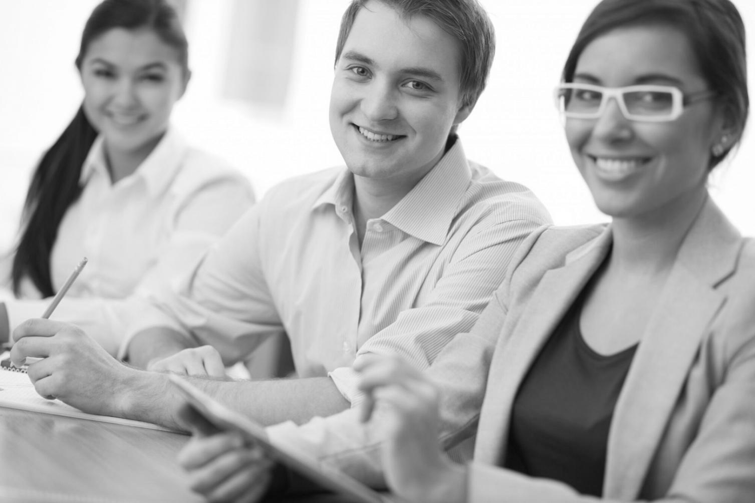 Professional discussing financial planning strategies